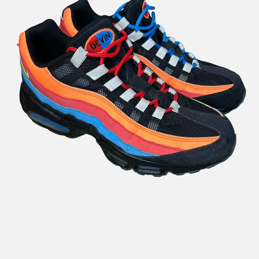 Nike Air Max 95 Mens Size 9.5 Colorblock Multi Y2K Sneakers Streetwear